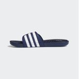 Dép có gai mềm dẻo massage thư giãn xanh trắng, unisex Adidas ADISSAGE SLIDES [Auth]
