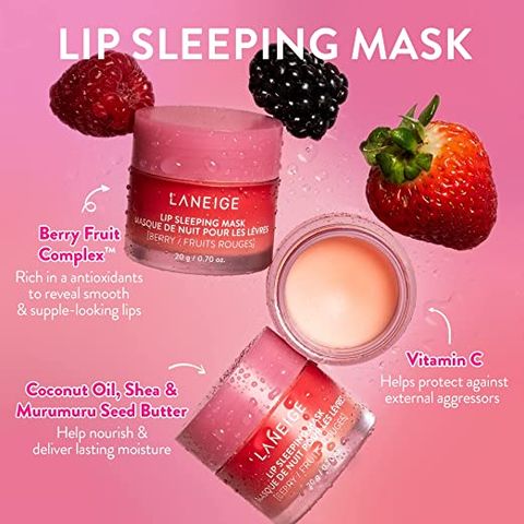 Laneige - Dưỡng môi ban đêm - Lip Sleeping Mask Berry