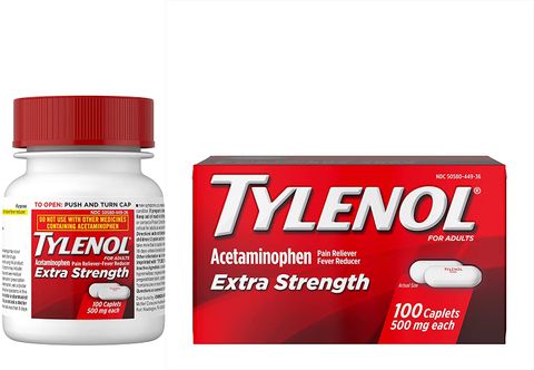 Giảm đau hạ sốt Tylenol Extra Strength 500mg