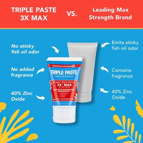 Kem chống hăm tã - Triple Paste Mỹ