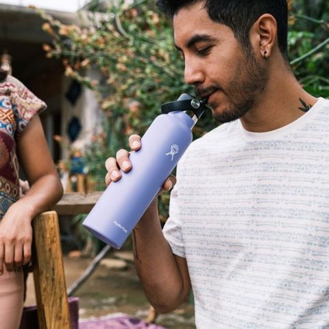 [Mỹ] Bình giữ nhiệt Hydro Flask miệng tiêu chuẩn nắp ống hút linh hoạt.