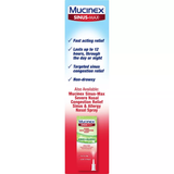 Mucinex Sinus Nasal Spray Decongestant – Xịt thông mũi tức thì, giảm nghẹt mũi hiệu quả chỉ trong vài phút