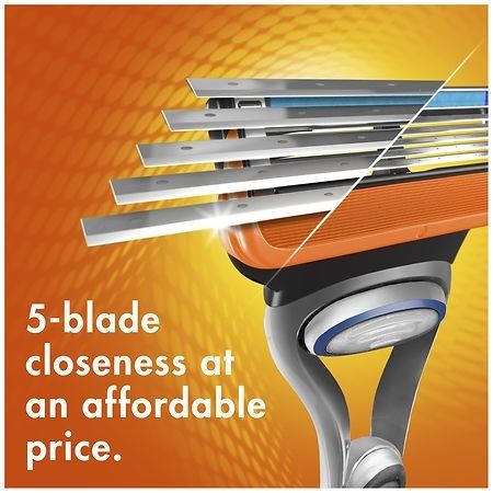Dao cạo râu nam 5 lớp Gillette Fusion5 hộp 1 cán 1 đầu [Mỹ]