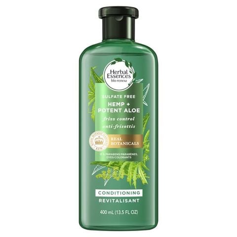 Dầu gội , dầu xả kiểm soát tóc rối Herbal Essences Hemp & Aloe [Mỹ]