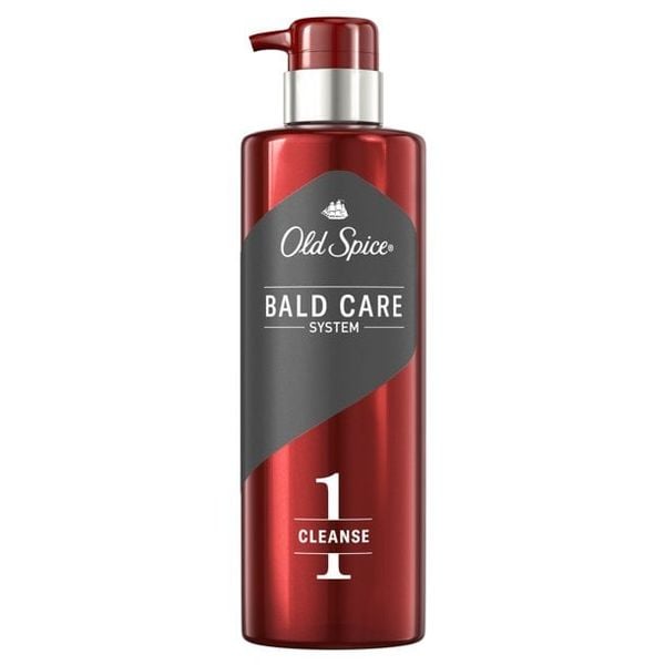 Dầu gội dưỡng ẩm và cân bằng độ ẩm da đầu cho Nam Old Spice Bald Care [ Mỹ ]