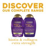 Dầu gội & xả OGX Thick & Full Biotin & collagen 385ml