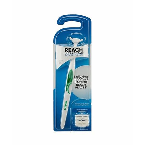 Bộ tăm xỉa răng gồm tay cầm và chỉ nha khoa thay thế Listerine [Mỹ]