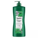 Suave Professionals Rosemary + Mint – Dầu Gội & Xả Tươi Mát, Phục Hồi Tóc Khỏe (Chuẩn Mỹ)