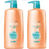 [Mỹ] Dầu gội và xả dưỡng mềm mượt dành cho toác xoăn và dài L'oreal Paris Elvive Dream lengths Curls 828 mL