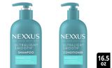 [Mỹ] Dầu gội và xả siêu mềm mượt cho tóc xoăn chuẩn salon Mỹ tại nhà Nexxus Ultralight Smooth 448mL