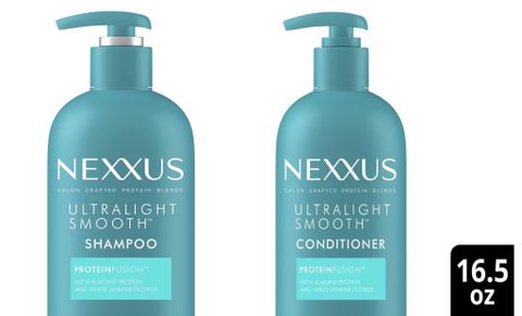 [Mỹ] Dầu gội và xả siêu mềm mượt cho tóc xoăn chuẩn salon Mỹ tại nhà Nexxus Ultralight Smooth 448mL