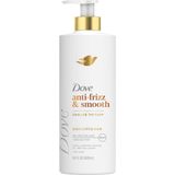 Dầu Gội Dove Dove Anti-Frizz & Smooth Phục Hồi Tóc Xơ Rối – Mềm Mượt Gấp 10 Lần, Dưỡng Ẩm Sâu Từ Bơ Hạt Mỡ