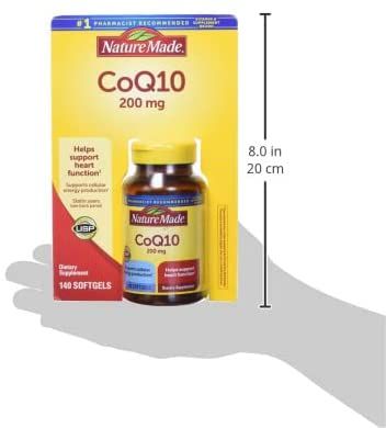 Viên uống bổ trợ tim mạch Nature Made CoQ10 100 mg [Mỹ]
