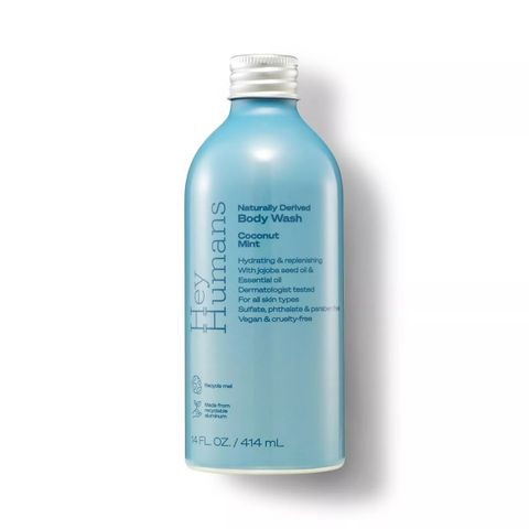 Sữa tắm dưỡng ẩm, mềm mịn da với các thành phần tự nhiên Hey Humans 414 mL