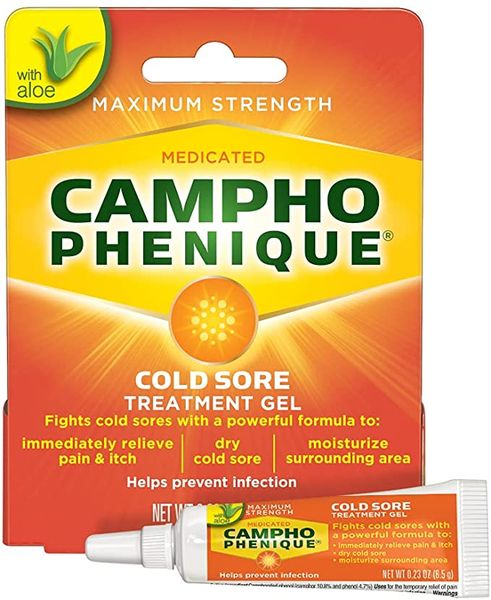 Kem bôi giảm đau cho vết thương Campho Phenique Cold Sore Treatment