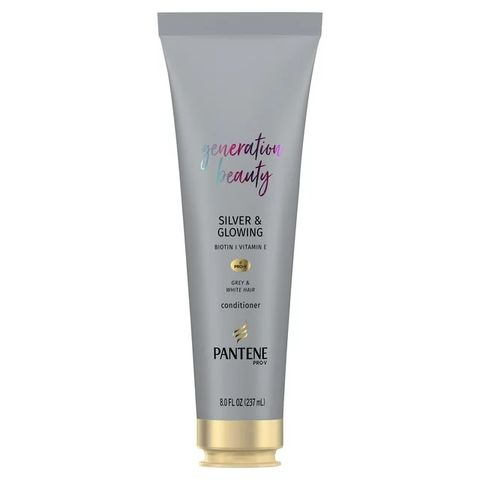 [Mỹ] Dầu gội tím cho tóc qua xử lý tẩy lên màu xám khói, bạch kim Pantene Pro-V Generation Beauty Silver & Glowing Purple 285 mL