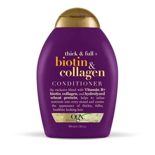 Dầu gội & xả OGX Thick & Full Biotin & collagen 385ml