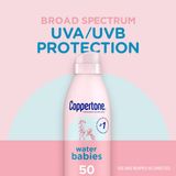 Coppertone WaterBabies - Xịt chống nắng cho bé từ 6 tháng tuổi - SPF 50 (USA)