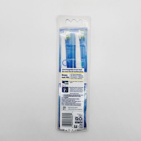 [Mỹ] Đầu bàn chải điện Oral-B FlossActionX vỉ 3 đầu