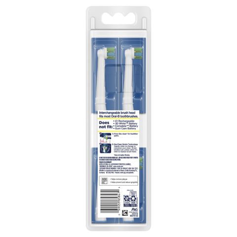 [Mỹ] Đầu bàn chải điện Oral-B FlossActionX vỉ 3 đầu