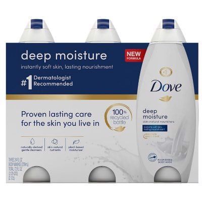 Sữa tắm dưỡng da trắng, mềm Dove Mỹ 650 mL