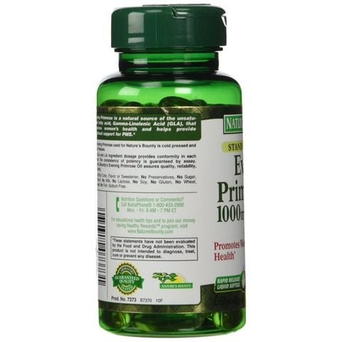 Hoa anh Thảo - Evening Primrose Oil, 1,000 mg, 60 viên Mỹ
