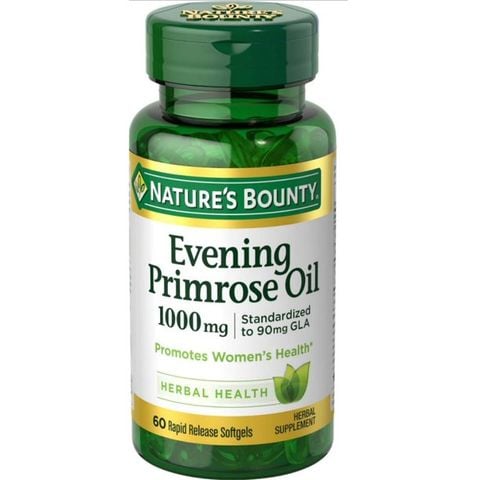 Hoa anh Thảo - Evening Primrose Oil, 1,000 mg, 60 viên Mỹ
