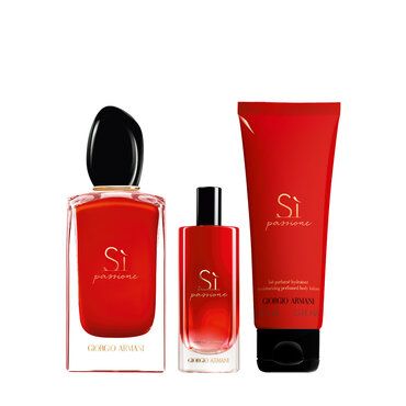 Bộ 3 món Nước hoa nữ Giorgio Armani Sì  Passione EDP Gift Set - Chuẩn Mỹ
