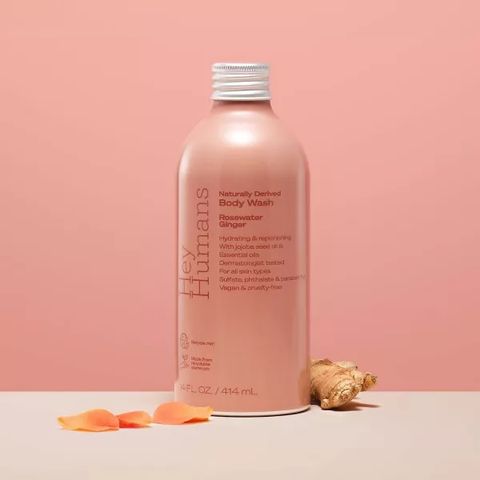 Sữa tắm dưỡng ẩm, mềm mịn da với các thành phần tự nhiên Hey Humans 414 mL