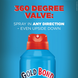 Trị hôi chân, xịt bột không chứa talc - Gold Bond No Mess Foot Powder Spray, 198g, Fresh