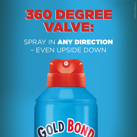 Trị hôi chân, xịt bột không chứa talc - Gold Bond No Mess Foot Powder Spray, 198g, Fresh