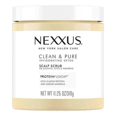 Kem tẩy tế bào chết da đầu, thải độc, khóa độ ẩm chuẩn salon Mỹ Nexxus Sulfate-Free Scalp Scrub Hair Treatment