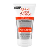  [Mỹ] Sữa rửa mặt Trị mụn - Neutrogena All-in-1 Acne Control Daily 124ml 