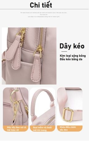 Túi / Balo vải Oxford nữ phong cách hàn quốc