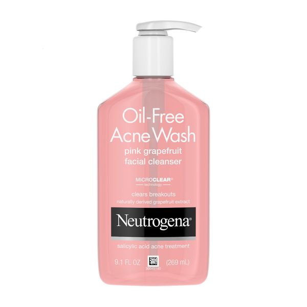 Neutrogena - Sữa rữa mặt Oil-Free Pink Grapefruit Acne Facial Cleanser
