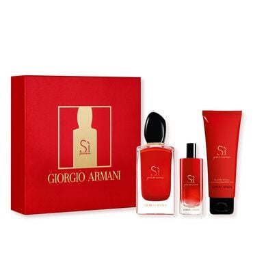 Bộ 3 món Nước hoa nữ Giorgio Armani Sì  Passione EDP Gift Set - Chuẩn Mỹ