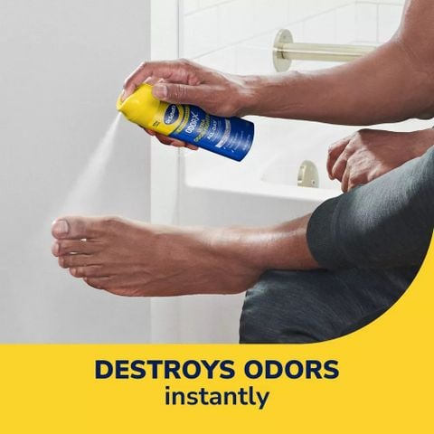 Xịt chống hôi chân Dr. Scholl’s Odor-X [Mỹ]