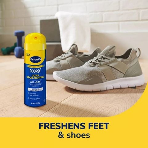 Xịt chống hôi chân Dr. Scholl’s Odor-X [Mỹ]