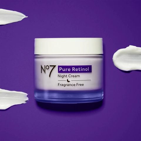 No7 - Kem tái da mặt và cổ - Pure Retinol Night Cream
