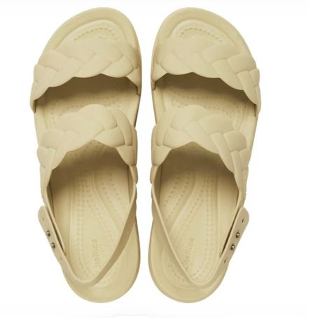Sandal quai bện Crocs Mỹ