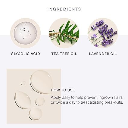 [Auth] Bộ sản phẩm dưỡng sáng da, tẩy tế bào chết ngăn ngừa lông mọc ngược cho các vùng bikini, nách, chân EWC