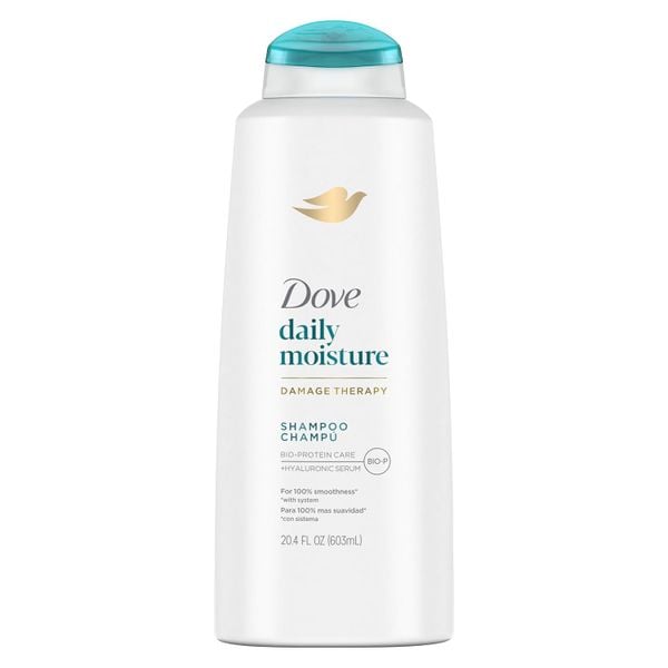 Dầu gội, xả siêu dưỡng ẩm hàng ngày dành cho tóc khô, hư tổn Dove daily moisture 603 mL [Mỹ]