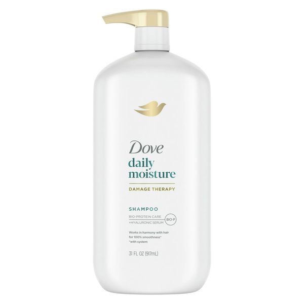 Dầu gội, xả siêu dưỡng ẩm hàng ngày dành cho tóc khô, hư tổn Dove Dry Hair Shampoo Daily Moisture 917 mL [Chuẩn Mỹ]