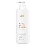 Dầu Gội Dove Dove Anti-Frizz & Smooth Phục Hồi Tóc Xơ Rối – Mềm Mượt Gấp 10 Lần, Dưỡng Ẩm Sâu Từ Bơ Hạt Mỡ