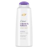 Dầu gội, xả phục hồi tóc hư tổn và độ dày cho tóc mỏng Dove volume & fullness 603mL [Mỹ]