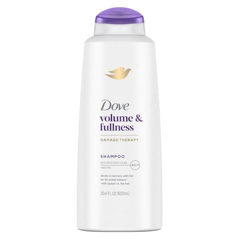 Dầu gội, xả phục hồi tóc hư tổn và độ dày cho tóc mỏng Dove volume & fullness 603mL [Mỹ]