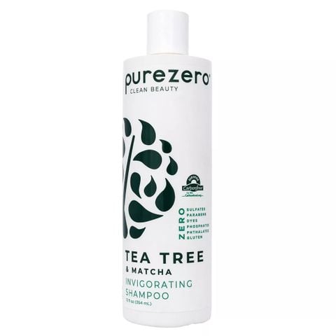 Dầu gội, xả phục hồi tóc yếu Purezero Tea Tree & Matcha 354 mL [Mỹ]