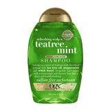 Dầu Gội, xả dưỡng tóc OGX Extra Strength + Teatree Mint trị ngứa và gàu 385ml