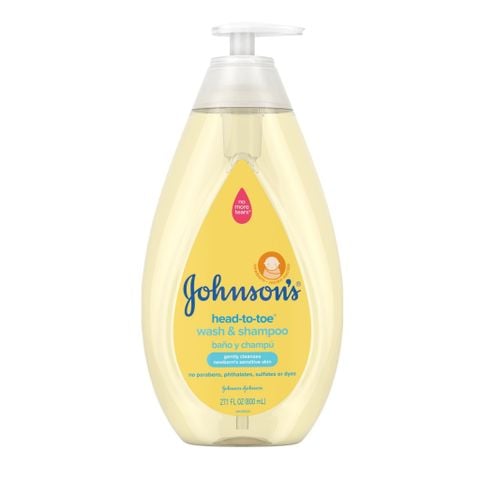 Sữa tắm và gội cho bé Johnson's 800 mL [Mỹ]