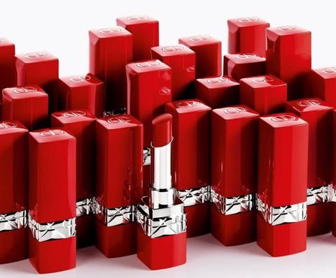 Son lì mềm mượt, lâu trôi, vỏ đỏ Dior Ultra Rouge Dior Lipstick 755 Ultra Daring [Auth]